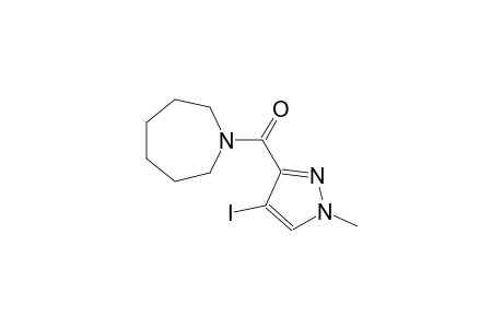 1-[(4-iodo-1-methyl-1H-pyrazol-3-yl)carbonyl]hexahydro-1H-azepine