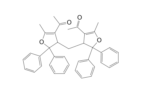 Bis(4-acetyl-5-methyl-2,2-diphenyl-2,3-dihydro-3-furyl)methane