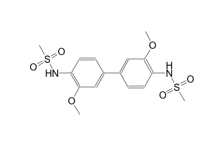 N-{3,3'-dimethoxy-4'-[(methylsulfonyl)amino][1,1'-biphenyl]-4-yl}methanesulfonamide