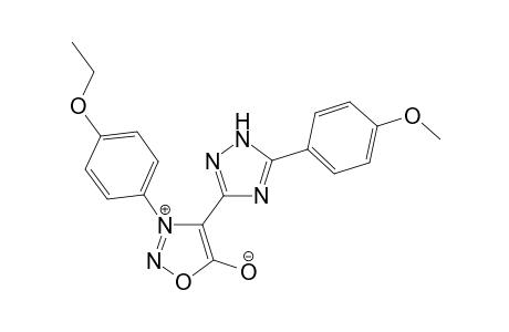 5-(4-Methoxyphenyl)-3-[3-(4-ethoxyphenyl)sydnon-4-yl]-1H-[1,2,4]triazole