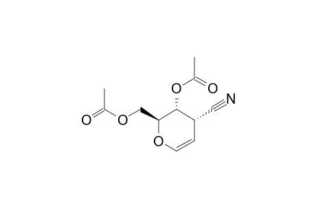 6,6-DI-O-ACETYL-1,5-ANHYDRO-2,3-DIDEOXY-3-C-CYANO-D-RIBOHEX-1-ENITOL