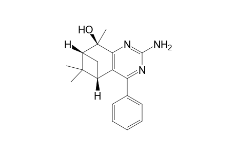 (8R)-5,6,7,8-tetrahydro-4-phenyl-6,6,8-trimethyl-8-hydroxy-5,7-methylenebridge-2-quinazolinamine