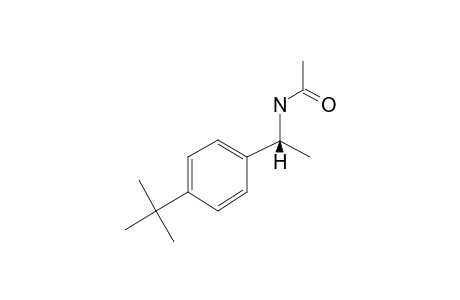 (1R)-1-(4-Tert-butylphenyl)ethan-1-amine, N-acetyl-