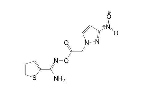 N'-{[2-(3-nitro-1H-pyrazol-1-yl)acetyl]oxy}-2-thiophenecarboximidamide