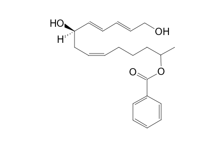 (R)-(2E,4E,8Z)-13-Benzoyloxy-tetradeca-2,4,8-trien-1,6-diol