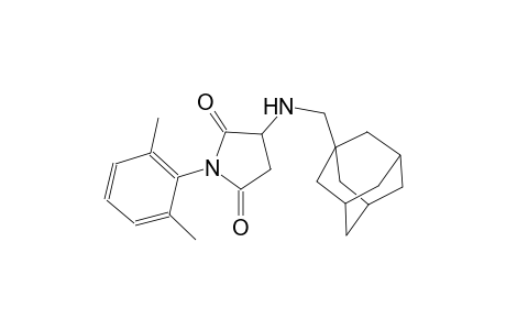 2,5-pyrrolidinedione, 1-(2,6-dimethylphenyl)-3-[(tricyclo[3.3.1.1~3,7~]dec-1-ylmethyl)amino]-