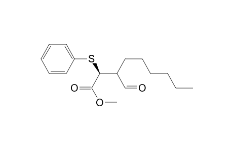 Methyl S-(-)-3-Formyl-2-(phenylthio)nonanoate