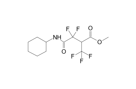 1-O-METHYL-4-N-CYCLOHEXYL-2-TRIFLUOROMETHYL-3,3-DIFLUOROAMIDOSUCCINATE