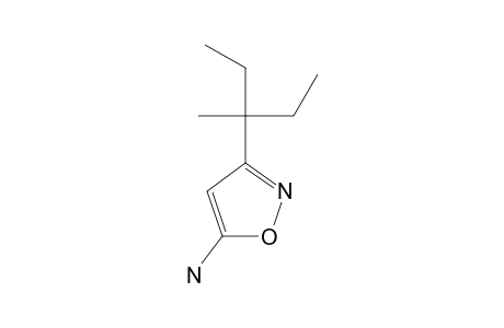 5-AMINO-3-(1-ETHYL-1-METHYLPROPYL)ISOXAZOLE