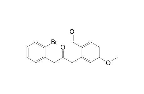 2-[2'-Oxo-3'-(2-bromophenyl)propyl]-4-methoxybenzaldehyde