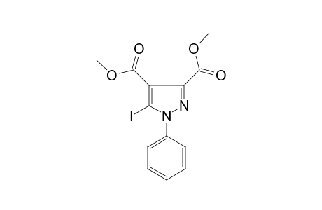 5-iodo-1-phenyl-pyrazole-3,4-dicarboxylic acid dimethyl ester