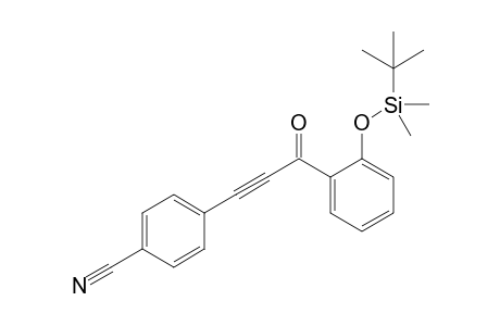 1-[2'-(t-Butyldimethylsilyloxy)phenyl]-3-(p-cyanophenyl)-2-propyn-1-one