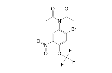 2-Bromo-5-nitro-4-trifluoromethoxyaniline, N,N-bis-acetyl