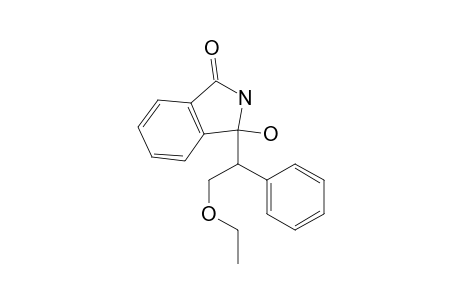 3-(2-Ethoxy-1-phenylethyl)-3-hydroxyisoindolin-1-one