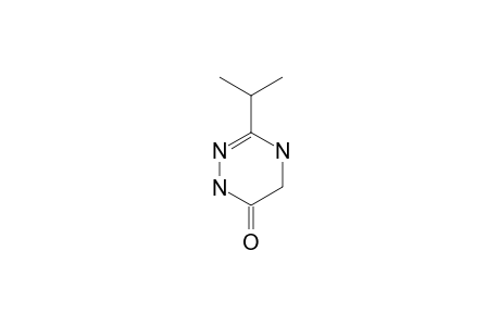 1,4,5-Trihydro-3-isopropyl-1,2,4-triazin-6(2H)-one