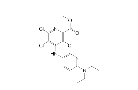 ethyl 3,5,6-trichloro-4-[4-(diethylamino)anilino]-2-pyridinecarboxylate