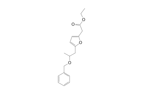 ETHYL-2-[5-[2-(BENZYLOXY)-PROPYL]-FURAN-2-YL]-ACETATE