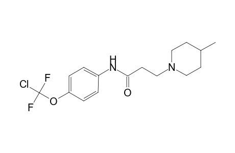 N-[4-(Chloro-difluoro-methoxy)-phenyl]-3-(4-methyl-piperidin-1-yl)-propionamide