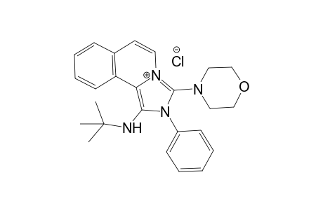 1-[(tert-Butyl)amino]-3-(morpholin-4-yl)-2-phenyl-2H-imidazo[5,1-a]isoquinolinium Chloride