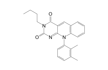 3-Butyl-10-(2,3-dimethyl-phenyl)-10H-pyrimido[4,5-b]quinoline-2,4(3H,10H)-dione