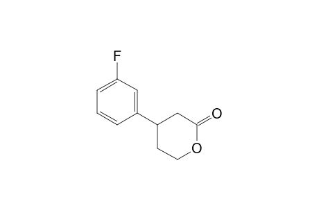 4-(3-Fluorophenyl)tetrahydro-2H-pyran-2-one