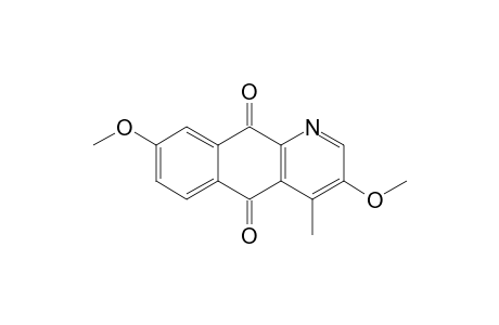 3,8-dimethoxy-4-methylbenzo[g]quinoline-5,10-dione