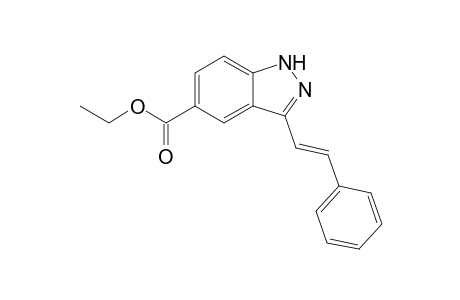 (E)-ethyl 3-styryl-1H-indazole-5-carboxylate