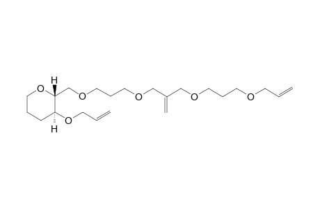 (2R,3S)-3-Allyloxy-2-{3"'-[2-iv-3-iv-allyloxypropoxymethyl)allyloxy]propoxymethyl}tetrahydropyran