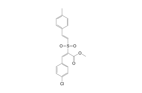 METHYL-3-(PARA-CHLOROPHENYL)-2-[(E)-(PARA-METHYLPHENYL)-ETHENESULFONYL]-ACRYLATE