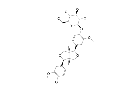 (+)-PINORESINOL-O-BETA-D-GLUCOPYRANOSIDE