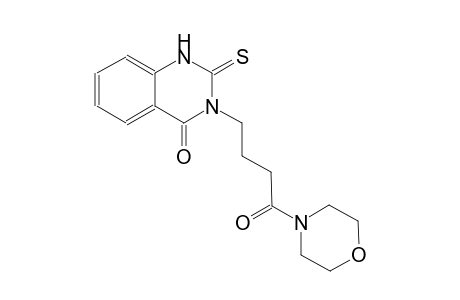 4(1H)-quinazolinone, 2,3-dihydro-3-[4-(4-morpholinyl)-4-oxobutyl]-2-thioxo-