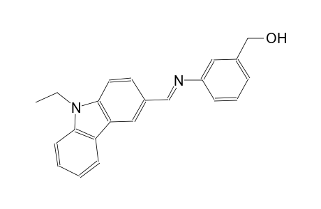 benzenemethanol, 3-[[(E)-(9-ethyl-9H-carbazol-3-yl)methylidene]amino]-