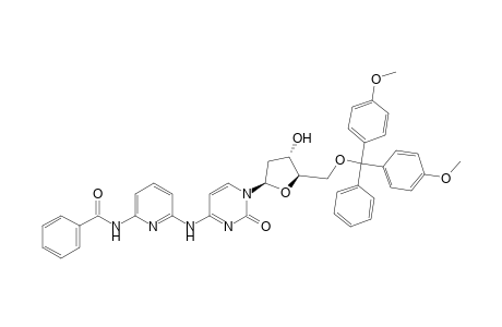 N4-(N6-Benzoyl-6-aminopyridin-2-yl)-5'-dimethoxytrityl-2'-deoxycytidine