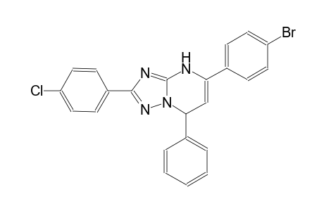 5-(4-bromophenyl)-2-(4-chlorophenyl)-7-phenyl-4,7-dihydro[1,2,4]triazolo[1,5-a]pyrimidine