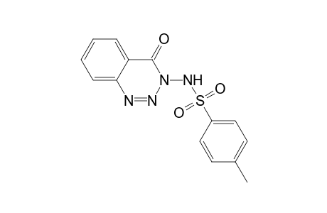 4-Methyl-N-(4-oxidanylidene-1,2,3-benzotriazin-3-yl)benzenesulfonamide