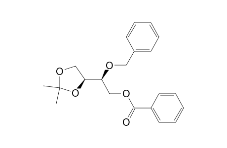 4-O-Benzoyl-3-O-benzyl-1,2-O-isopropylidene-L-threitol