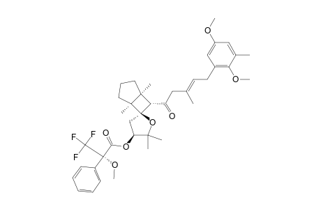 14-O-[(R)-2-METHOXY-2-PHENYL-2-(TRIFLUOROMETHYL)-ACETIC-ACID]-BALEARONE