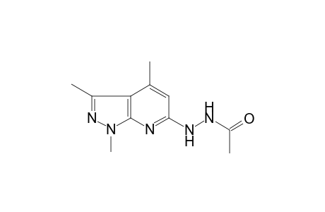 Acethydrazide, N2-(1,3,4-trimethylpyrazolo[3,4-b]pyridin-6-yl)-