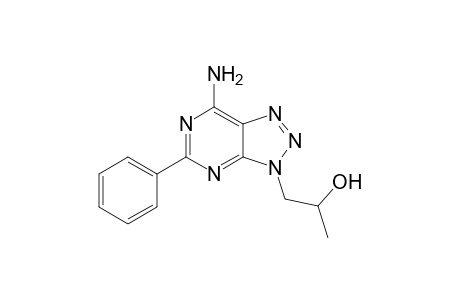 6-Amino-9-(2-hydroxy-propyl)-2-phenyl-8-azapurine