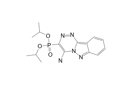 4-AMINO-[1,2,4]-TRIAZINO-[4,3-B]-INDAZOL-3-YL-PHOSPHONIC-ACID-DIISOPROPYLESTER