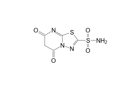 6,7-Dihydro-5,7-dioxo-5H-[1,3,4]thiadiazolo[3,2-a]pyrimidine-2-sulfonamide
