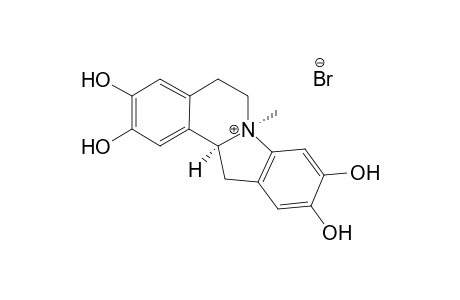 (7R,13S)-2,3,9,10-Tetrahydroxy-N-methyldibenzopyrrocolinium Bromide