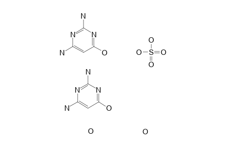 2,4-Diamino-6-hydroxypyrimidine hemisulfate salt hydrate