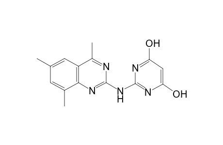 Pyrimidine-4,6-diol, 2-(4,6,8-trimethyl-2-quinazolinylamino)-