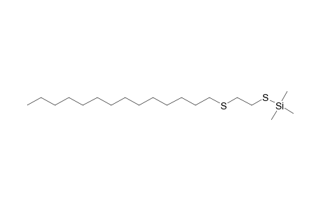 Silane, trimethyl[[2-(tetradecylthio)ethyl]thio]-