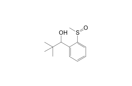 2,2-Dimethyl-1-(2-methylsulfinylphenyl)propan-1-ol