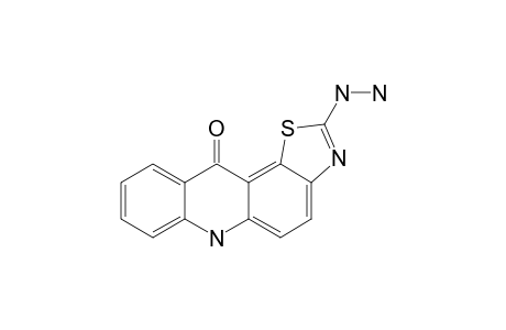 2-HYDRAZINYLTHIAZOLO-[5,4-A]-ACRIDIN-11(6H)-ONE