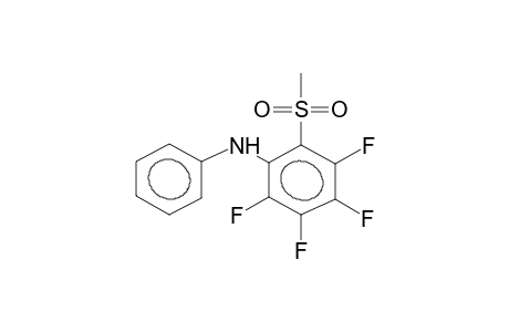 METHYL(2-ANILINOTETRAFLUOROPHENYL)SULPHONE