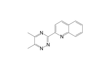 5,6-dimethyl-3-(2-quinolyl)-as-triazine