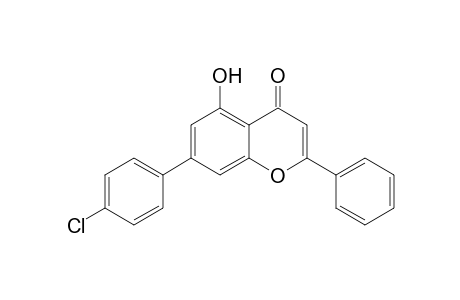 7-(4-chlorophenyl)-5-hydroxy-2-phenyl-4H-chromen-4-one